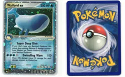 Wailord ex Pokemon TCG Sandstorm 100/100 MP CREASE - Image 3