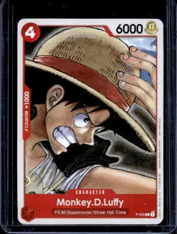 2023 One Piece Premium Card FILM RED Edition Monkey.D.Luffy #P-022 - Image 1