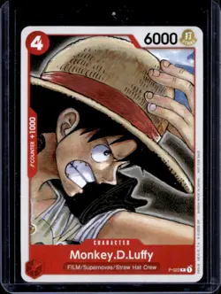 2023 One Piece Premium Card FILM RED Edition Monkey.D.Luffy #P-022 - Image 1