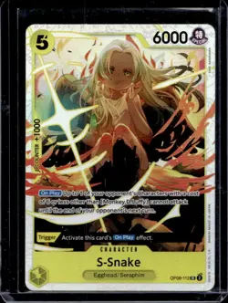 2024 One Piece Two Legends S-Snake Super Rare #OP08-112 - Image 1