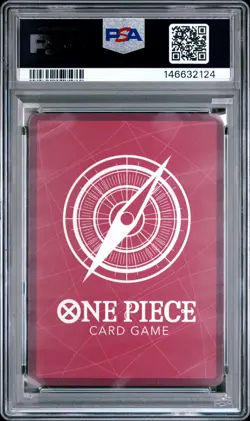 2024 ONE PIECE STARTER DECK ST14-3D2Y #001 MONKEY D. LUFFY PSA 10 - Image 2