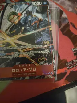 Roronoa Zoro (Alt Art) EB04-007 SR - Egghead Crisis Japanese One Piece - Image 3