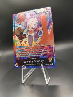 One Piece TCG OP15 -EB04 Jewelry Bonney Leader Alt Art EB04-001 NM - Image 3