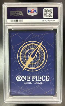 2026 One Piece Adventure on Kami's Island Enel Manga Art Alt #OP15-118 PSA 10 - Image 2