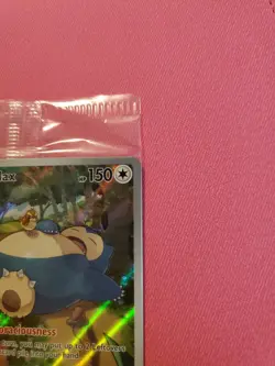 Snorlax SVP EN 051 Black Star Promo Scarlet & Violet Pokemon 151 Card - SEALED - Image 3