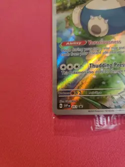Snorlax SVP EN 051 Black Star Promo Scarlet & Violet Pokemon 151 Card - SEALED - Image 5