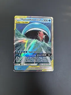 Pokemon Magikarp & Wailord GX TAG TEAM Promo SM166 Holo 300 HP Card - Image 1
