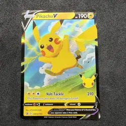 Pikachu V SWSH143 SWSH: Sword & Shield Promo Cards Holo - Image 1
