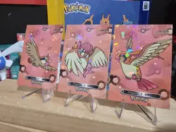 Pidgey, Pidgeotto, Pidgeot - 2024 Card Database 1 Cracked Ice Holo US Seller - Image 1