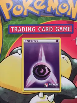 Psychic Energy Crosshatch Holo Play! Pokemon Promo 2011 Pokemon Card - Image 1