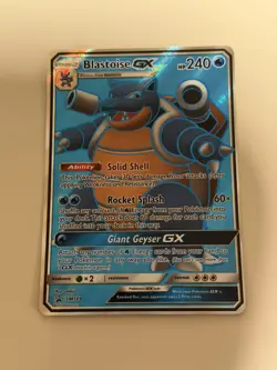 Blastoise GX - SM189 - Pokemon Sun & Moon Promo Ultra Rare Card. Pk001379 - Image 1