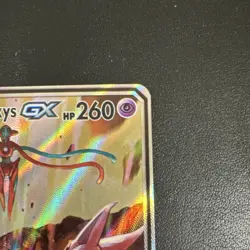 Pokemon Espeon & Deoxys GX SM240 SM Promo TAG TEAM Holo Card 2020 - Image 3