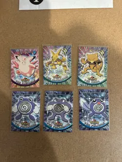Topps Animated Pokemon Card Lot Vintage WOTC - Image 1