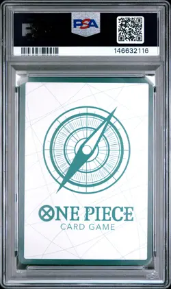 2023 ONE PIECE 1ST ANNIVERSARY DON!! CARD PACK LUFFY DON!! CARD PSA 10 - Image 2