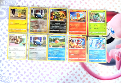 Pikachu Pokemon Go Holo And Reverse Holo 10 Card Lot - Image 1