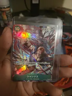 Shanks (Alt Art) OP13-028 SR Carrying on His Will - ONE PIECE Card Game Japanese - Image 1
