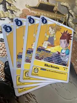 Digimon Card Game Playset - BT17-085 U Rika Nonaka Secret Crisis - Image 1