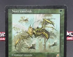 MTG FRENCH Xantid Swarm- DAMAGED -Scourge Magic the Gathering Card #135 - Image 3