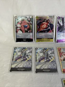 One Piece TCG Rare 11 HOLO Card Lot Near Mint OP15 & EB04 (All Holograms) - Image 2