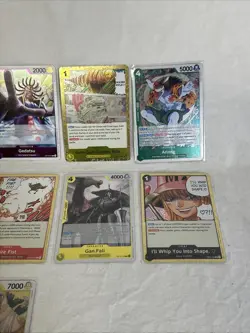 One Piece TCG Rare 11 HOLO Card Lot Near Mint OP15 & EB04 (All Holograms) - Image 4