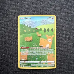 Ditto GG22/GG70 SWSH: Crown Zenith Galarian Gallery Holo Pokemon Card NM - Image 1