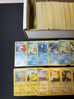 Huge Collection Bulk Lot of 600+ Pokemon Cards Mixed WOTC-XY Vintage HP-DAMAGED - Image 2