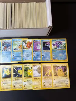 Huge Collection Bulk Lot of 600+ Pokemon Cards Mixed WOTC-XY Vintage HP-DAMAGED - Image 3