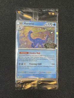 1x Pokemon Aurorus Perfect Order Promo Holo Card 024/088 Stage 2 TCG SEALED - Image 1
