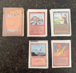 Magic: The Gathering Revised Edition Starter Deck | Open Box W/60Cards! - Image 1