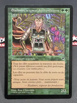 MTG FRENCH Eladamri, Lord of Leaves - Tempest Magic the Gathering Card #224 - Image 1