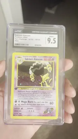 Sabrina's Alakazam 16/132 Gym Challenge Holo 1st Edition Pokemon TCG - Image 2