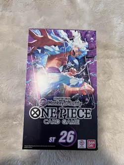 Purple Black Monkey D. Luffy ST-26 Starter Deck - One Piece Card Game - EN - Image 1