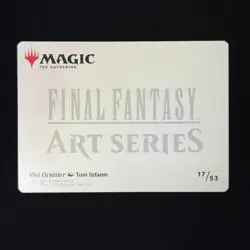 Vivi Ornitier 17/53 Art Card Magic Final Fantasy Art Series Near Mint - Image 2