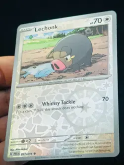 Lechonk 071/091 Reverse holo - LP - NM - Pokemon TCG Card - Image 2