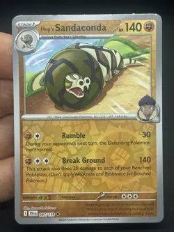 Hop’s Sandaconda 087/159 Reverse Holo - LP - NM - Pokemon TCG Card - Image 1