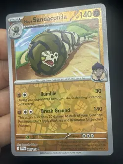 Hop’s Sandaconda 087/159 Reverse Holo - LP - NM - Pokemon TCG Card - Image 2