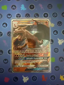 Charizard GX SM195 Pokemon Sun & Moon Black Star Promo Card TCG - Image 1