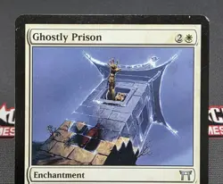 MTG Ghostly Prison- DAMAGED -Champions of Kamigawa Magic the Gathering Card #010 - Image 3