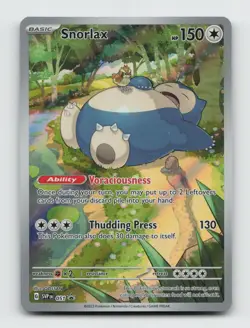 Snorlax Promo SV: Scarlet & Violet Promo Cards 051 NMHolo - Image 1