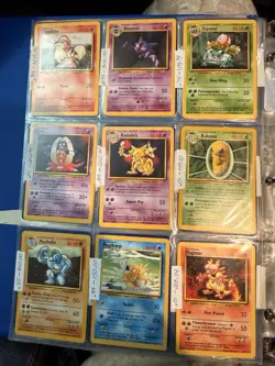 Base Set 102/102 Complete Master Set LP to mp Pokemon Cards Original ~ htf rare - Image 4