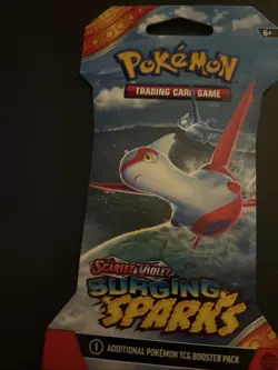 VERY HEAVY - 31.88g - Pokemon Surging Sparks Sleeved Booster Pack - SEALED! - Image 2