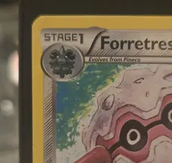 2014 POKEMON FLASHFIRE FORRETRESS 60/106 REVERSE HOLO LP - Image 2
