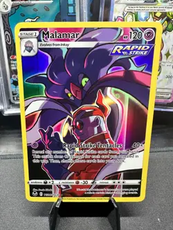 2022 Pokemon SWSH Silver Tempest Malamar Trainer Gallery Holo #TG06/TG30 - Image 1