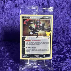 Pokemon SEALED Greninja Gold Star Promo SWSH144 25th Anniversary Celebrations - Image 1
