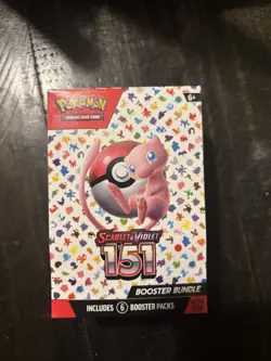 Pokemon Scarlet Violet 151 Booster Bundle 6-Pack, Factory-Sealed - Image 1