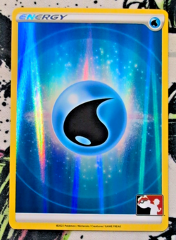 Water Energy Holo Pokemon Play! Prize Pack Series 2 - Image 1