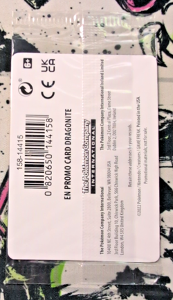 Dragonite 131/195 Pokemon Gamestop Promo Sealed - Image 2