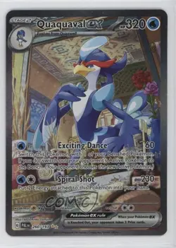Quaquaval ex Special Illustration Rare Pokemon SV02: Paldea Evolved #260 - Image 1
