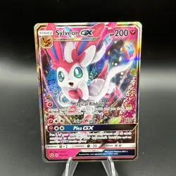 Pokemon TCG Sylveon GX 92a/145 Alt Art Promo Guardians Rising Sun and Moon | 8 - Image 1
