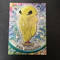 Topps Kakuna #14 Pokemon Card TV Animation Black Label D1 - Image 1